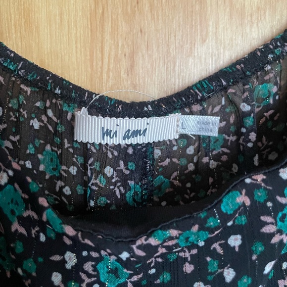 Black & Green Square Neck Romper - Picture 4 of 5